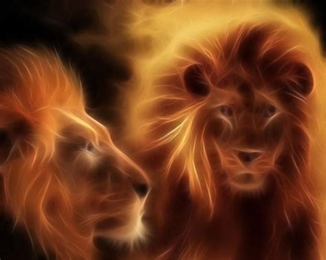 Lions Of Fire By Manoluv On Deviantart