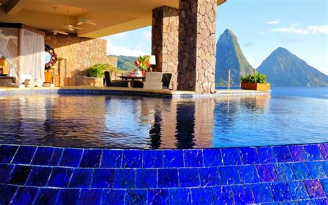 Jade Mountain Resort St Lucia Best Luxury All Inclusive Resorts In