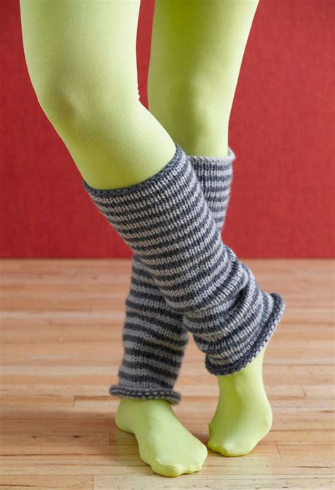 Lexi Leg Warmers Knit Lion Brand Yarn