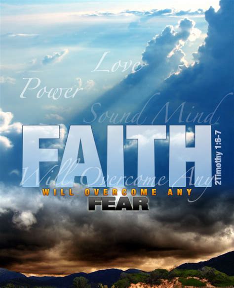 Faith Overcomes Fear By Cgitech On Deviantart