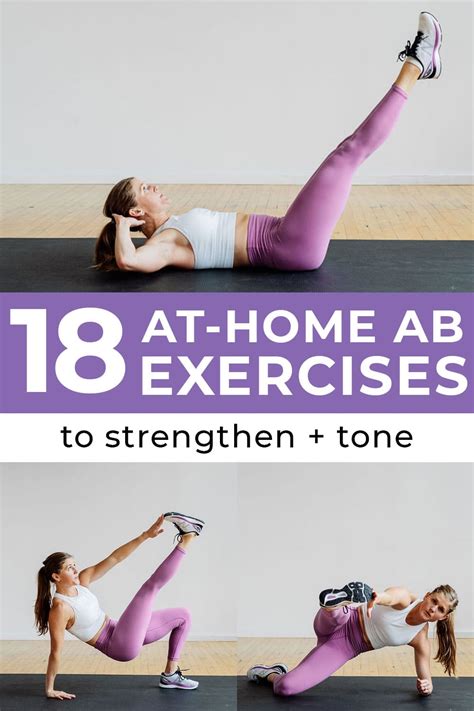 18 Best Ab Exercises For Women Video Nourish Move Love