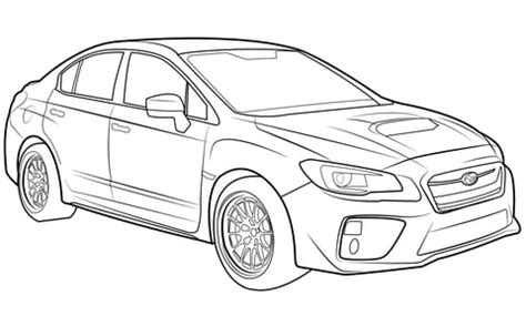 The best free Subaru coloring page images. Download from 31 free
