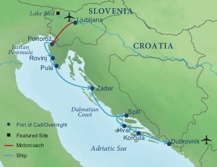 A map of croatia showing the main towns, cities, islands, national parks and places of interest in the country. tour map (With images) | Dalmatian coast, Cruise, Trip