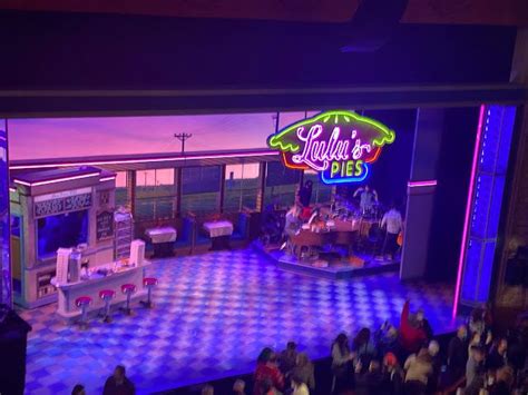 Waitress The Musical Broadway Set With Lulu S Pies Sign Revival