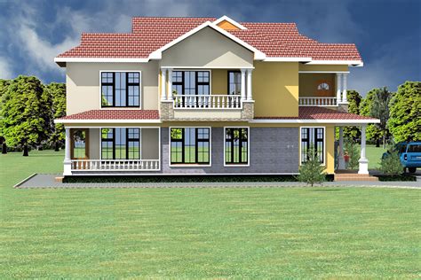 Four Bedroom Maisonette House Plans In Kenya 7 Images Easyhomeplan