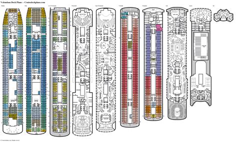 Volendam Deck Plans, Diagrams, Pictures, Video