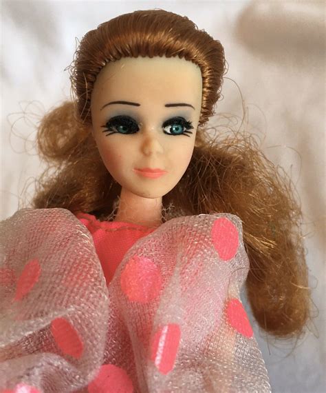 vintage 1970 s topper modeling agency daphne dawn doll w pink mini outfit mini outfit pink