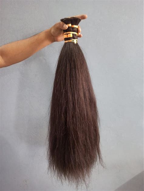 Unprocessed Wavy Hair Bulk One Donor Virgin Human Hair Braiding At Rs Piece In Faridabad
