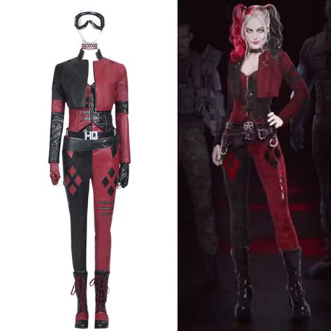 Specialty Womens Costumes The Suicide Squad 2 Harley Quinn Full Set Outfits Halloween Cosplay