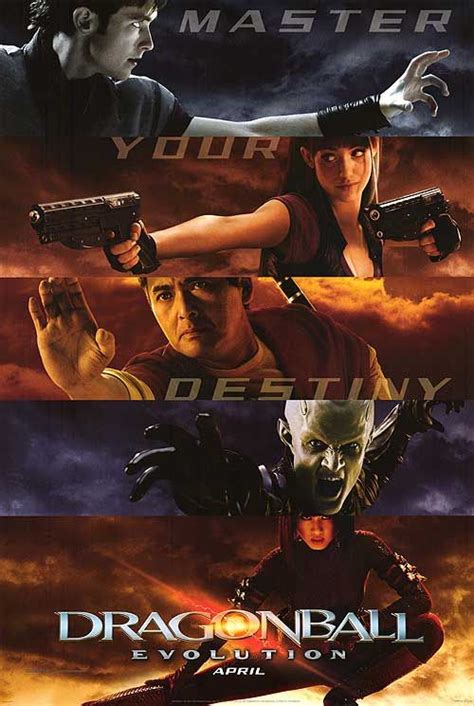 Enjoy the new trailer for dragon ball z the movie!music credits: Dragonball Evolution Movie Poster (#6 of 6) - IMP Awards