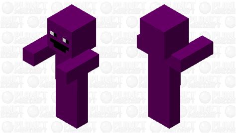 Fnaf Purple Guy Minecraft Mob Skin