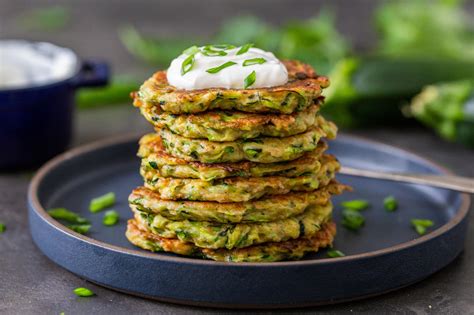 Healthy Zucchini Fritters 5 Ingredients Momsdish