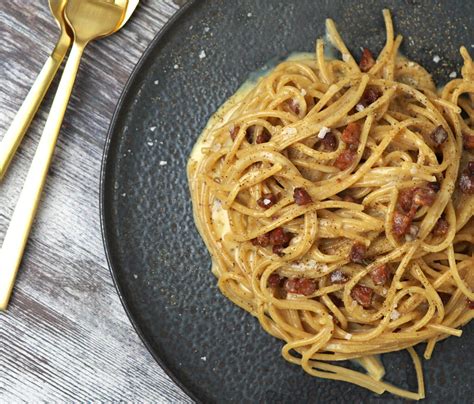 Spaghetti Carbonara Den Helt Originale Opskrift Med G Baregomad Dk