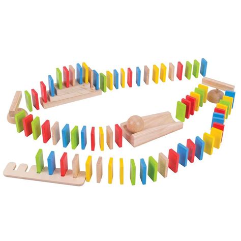 Domino Run Wooden Dominoes Toy Bigjigs Toys Toys Award Winning