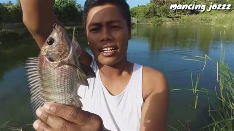 Mancing Ikan Nila Pakai Umpan Lumut Sisa Kemaren Jozzzz Youtube