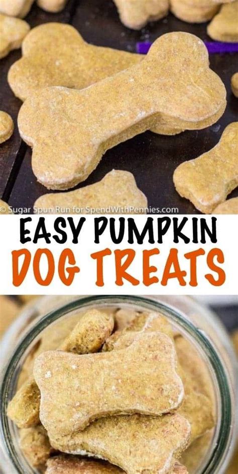 Try our rabbit and alligator treats too! Pumpkin Dog Treat Recipe - Spend With Pennies in 2020 ...