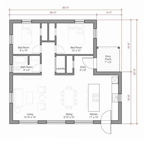 Go Logic 1000 Sq Ft Plans A And B By Go Logic Prefab Home