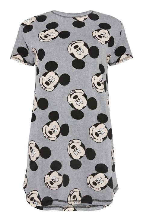 Primark Mickey Mouse Nightshirt Cute Christmas Pajamas Night Shirt