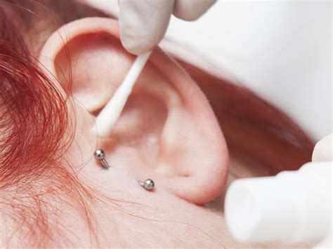 Infected Tragus Piercing Symptoms Treatment And Home Remedies