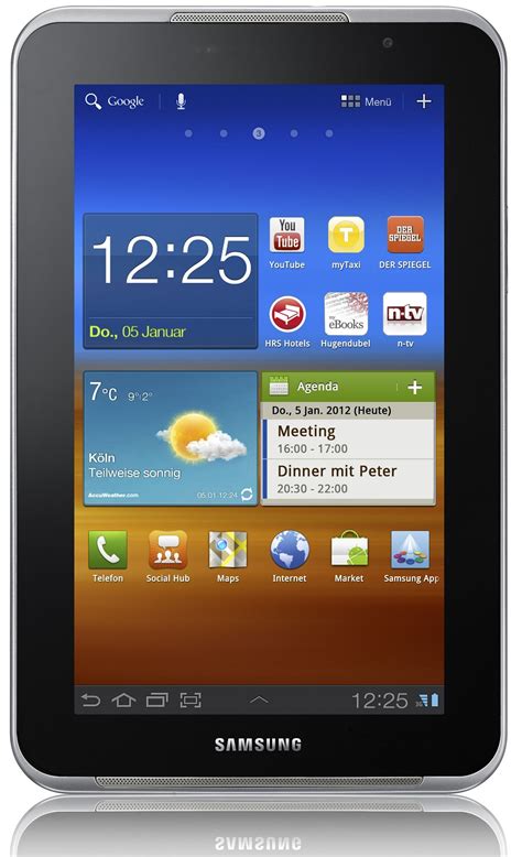 Samsung exynos 4210 1200 мгц. Samsung Galaxy Tab 7.0 Plus N Full Specifications And ...