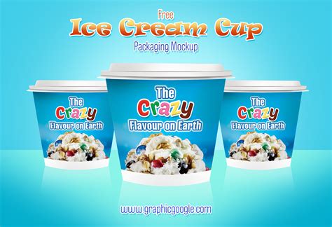 ice cream cup packaging mockup graphic google tasty graphic designs collectiongraphic