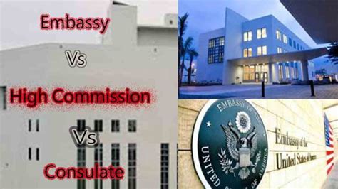 difference between an embassy a high commission and a consulate ⋆ naijahomebased