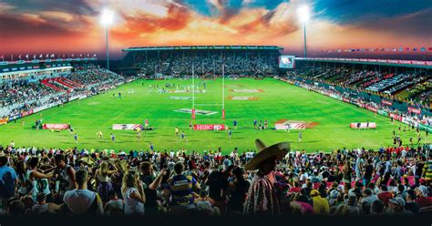 The sevens stadium is a venue for rugby, soccer, gaelic football, australian football (aussie rules), netball, basketball, cricket, tennis, track and field, and concerts.the sevens is located at the intersection of. The Sevens Stadium, Dubai | What's On & Book Tickets ...