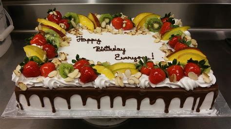 A rectangular cake is easier to divide into equally sized pieces. Pin on My Custom Cakes