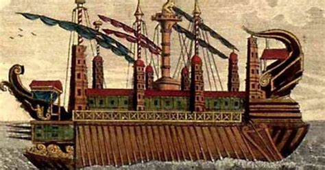 The Original Booze Cruise Search For Emperor Caligula S Roman Pleasure Boat Used For Depraved