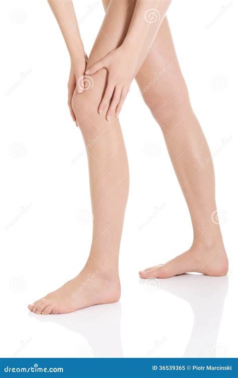 Beautiful Shaved Woman S Legs Stock Image Image Of Bare Foot