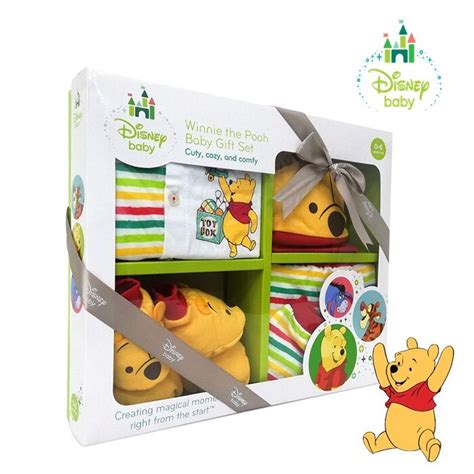 Ready Stock Genuine Disney Baby Winnie The Pooh Premium T Set
