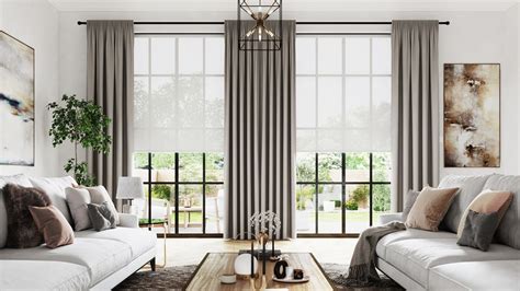 Large Window Curtain Ideas 11 Elegant Drapery Styles