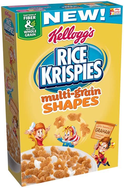 Kelloggs Rice Krispies Multi Grain Shapes Cereal Shop Cereal At H E B