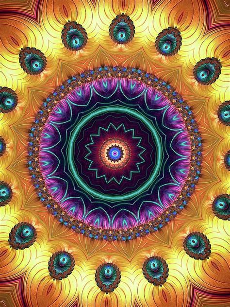 Kaleidoscope Art Full Of Energy Art Prints For Sale Colorful Mandala