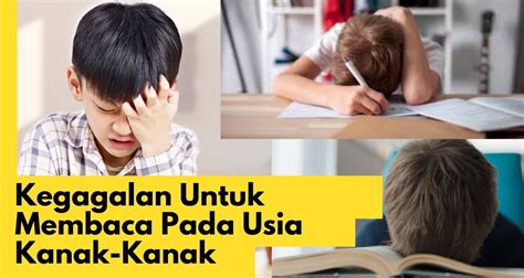 Kegagalan Untuk Membaca Pada Usia Kanak Kanak Klc English Language Centre