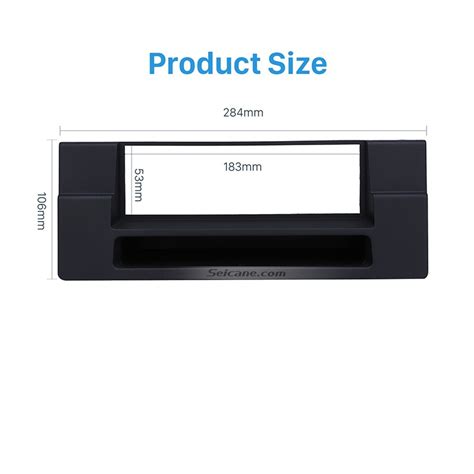 They are manufactured from the highest quality materials for maximum reliability. High Quality 1DIN 1996-2006 BMW 5 E39 X5 E53 Car Radio Fascia Dash DVD Player Trim Installation ...