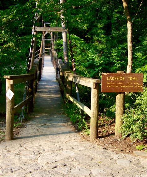 Lakeside Trail Natural Bridge State Resort Park Slade Kentucky