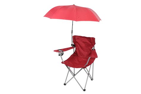 Ozark Trail Regular Chair Umbrella With Universal Clamp Red