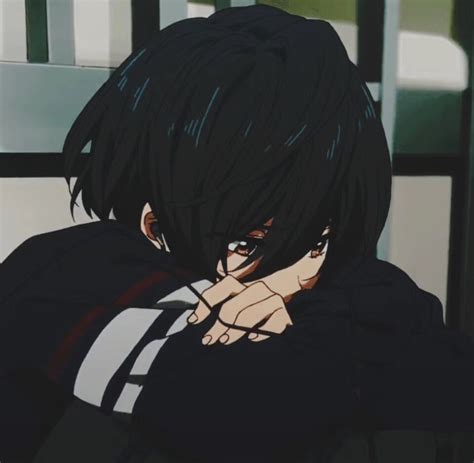 Dark Anime Boy Anime Icons Aesthetic Sad æ´› ð ¼ð ‘ ð ‘œð ‘› Anime
