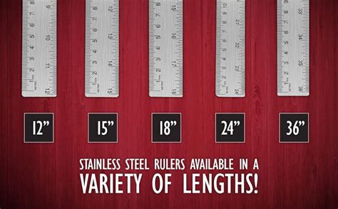 Breman Precision Metal Ruler 36 Inch Stainless Steel Cork Back Metal