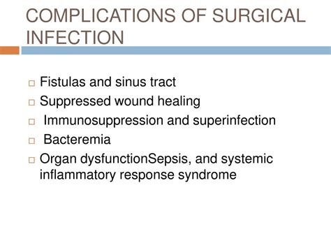 Ppt Surgical Infections Powerpoint Presentation Free Download Id