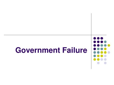 Government Failure By Lucyt25 Teaching Resources Tes