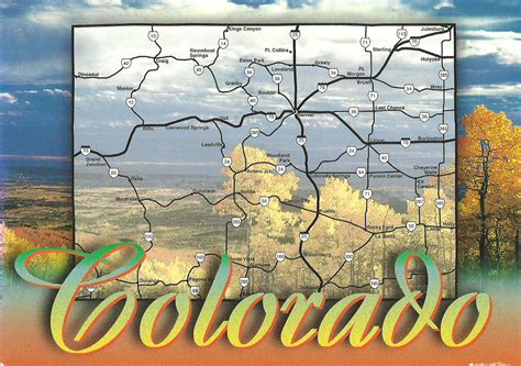 Collecting Postcards From All Around The World Colorado