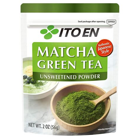 Ito En Matcha Green Tea Japanese Matcha Powder Unsweetened 2 Ounce