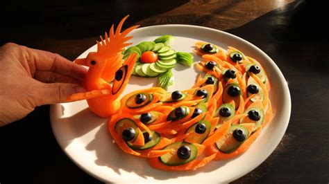 Super Salad Decoration Ideas Carrotcucumberblueberry Carving