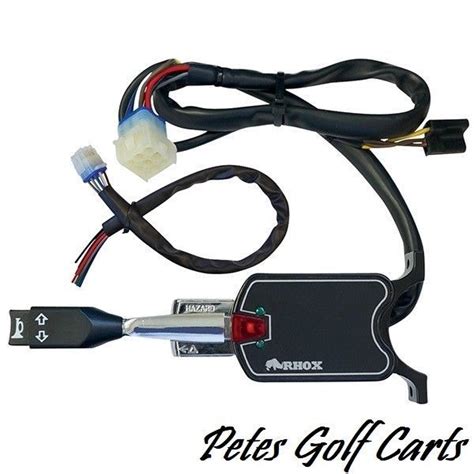 Club Car Precedent Golf Cart Turn Signal Switch Kit With Horn Button