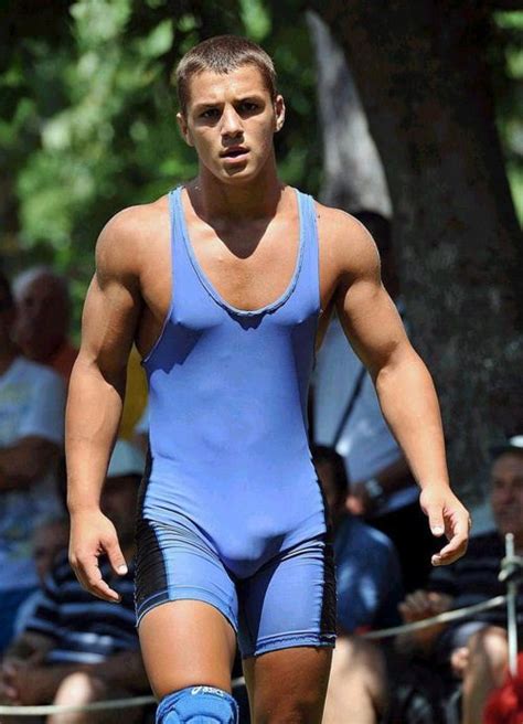 bulge indulge post one bulging out all over lycra men tight suit athletic men