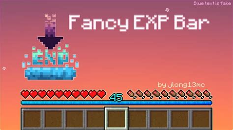 Fancy Exp Bar Minecraft Texture Pack