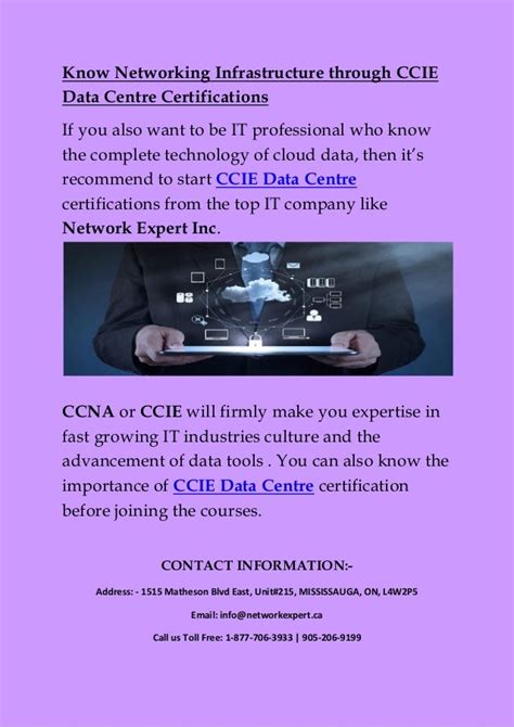 Know Networking Infrastructure Through Ccie Data Centre Certifications