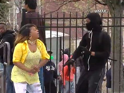 Baltimore Mom Filmed Dragging Son From Riot Speaks Out I Dont Feel Like A Hero